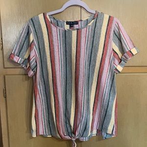 Kim & Cami striped top
